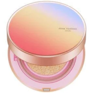 ピンクティーツリーカバーアップグロウクッション